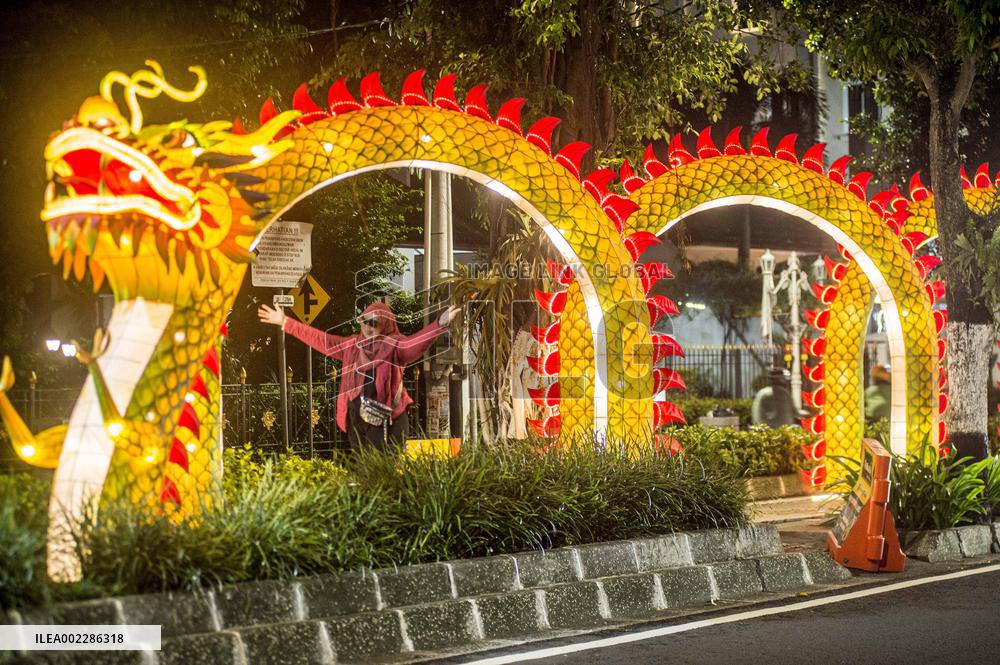 INDONESIA-YOGYAKARTA-LIGHT DECORATION