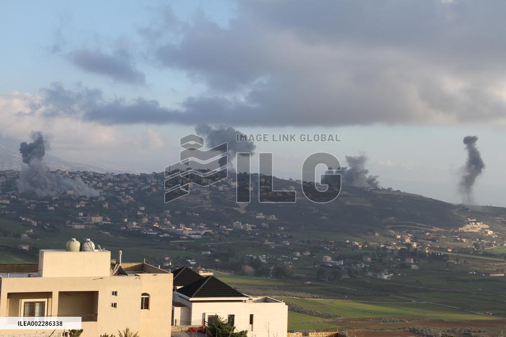 LEBANON-KHIYAM-ISRAEL-BORDER-TENSIONS