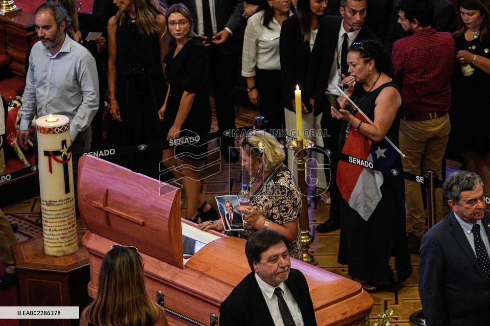 CHILE-SANTIAGO-EX-PRESIDENT-FUNERAL