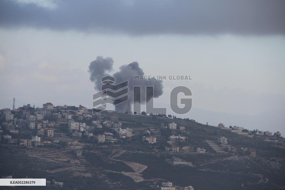 LEBANON-KHIYAM-ISRAEL-BORDER-TENSIONS