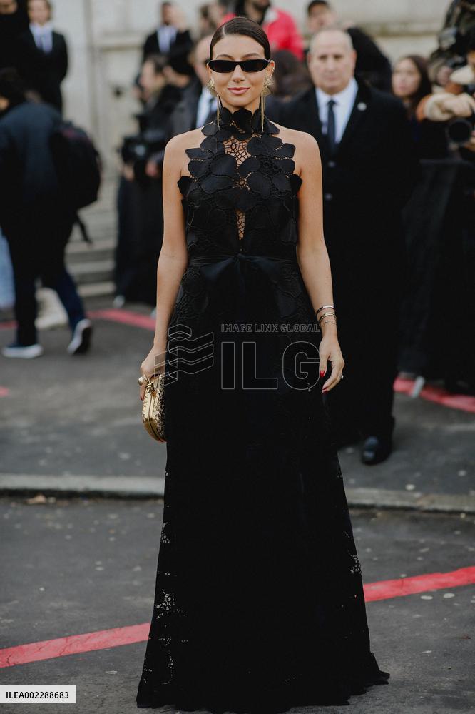 PFW - Elie Saab Street Style