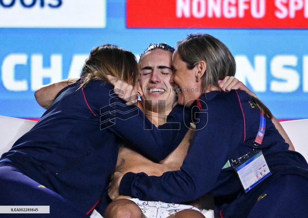 (SP)QATAR-DOHA-WORLD AQUATICS CHAMPIONSHIPS-ARTISTIC SWIMMING-MEN-SOLO FREE