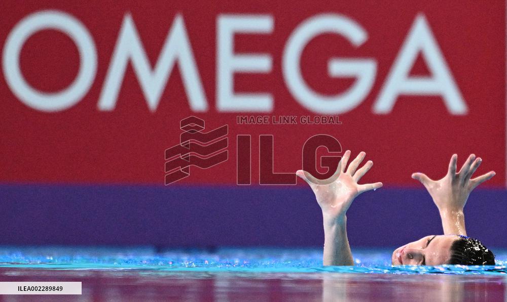 (SP)QATAR-DOHA-WORLD AQUATICS CHAMPIONSHIPS-ARTISTIC SWIMMING-MEN-SOLO FREE