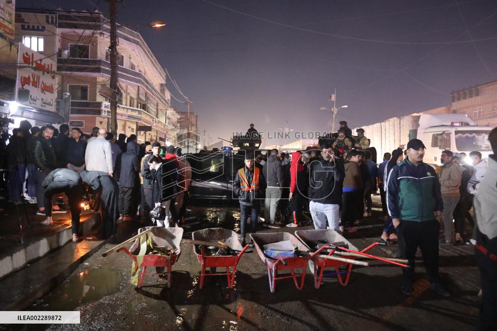 IRAQ-BAGHDAD-DRONE-ATTACK