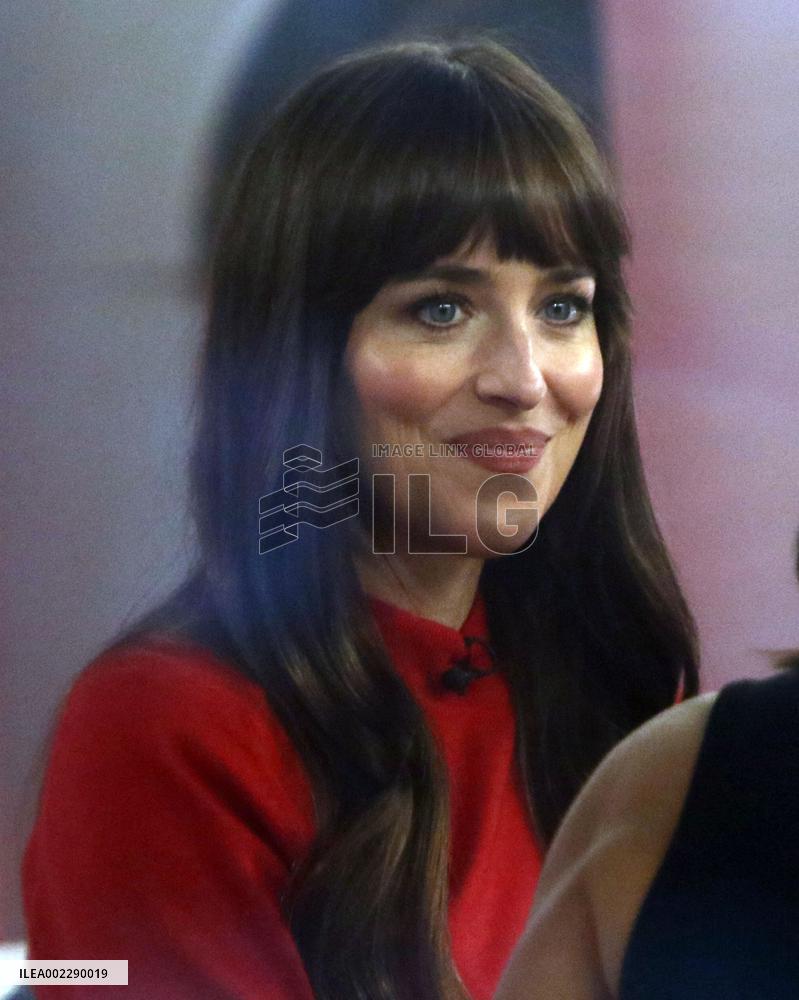 Dakota Johnson On Today Show - NYC