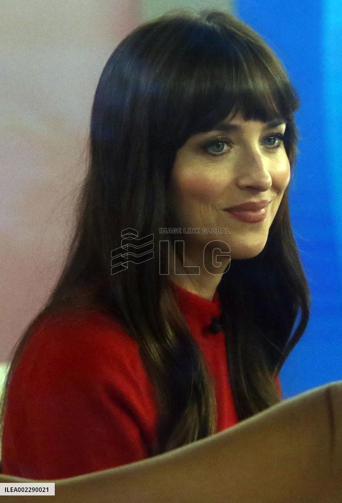 Dakota Johnson On Today Show - NYC