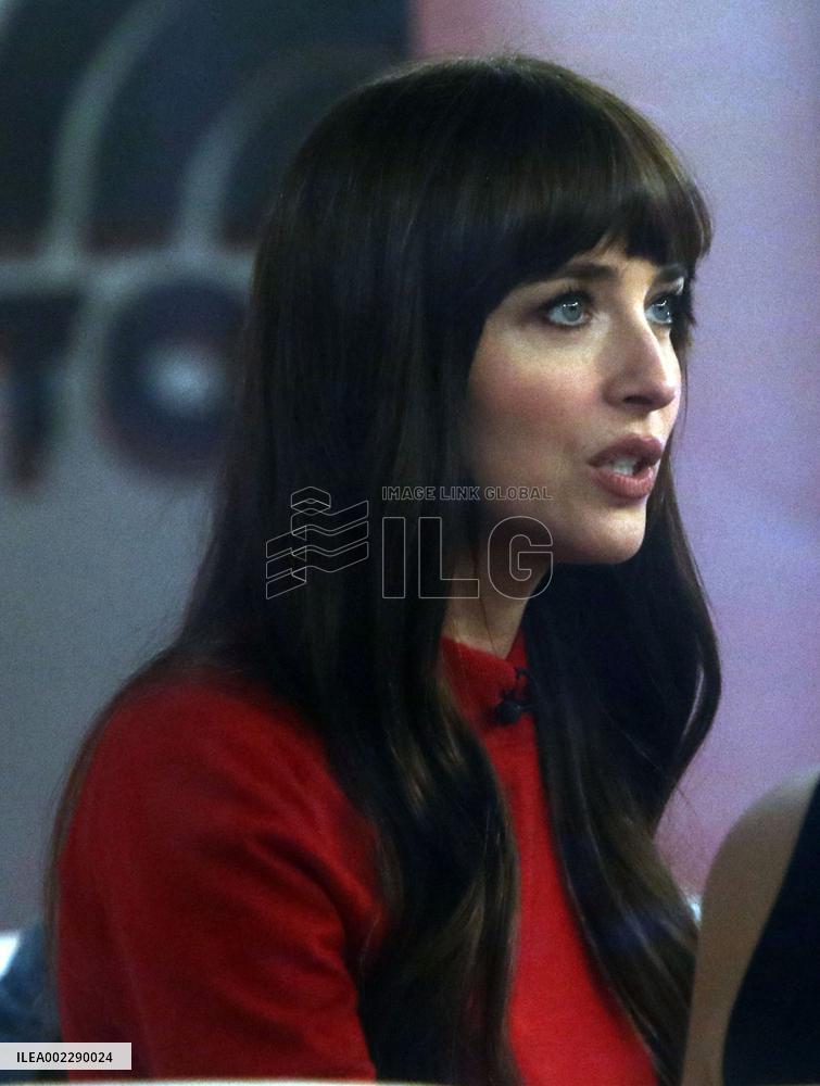 Dakota Johnson On Today Show - NYC