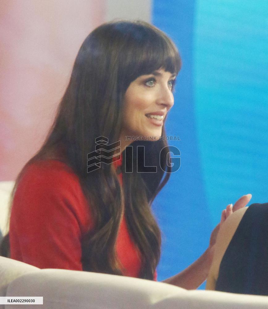Dakota Johnson On Today Show - NYC