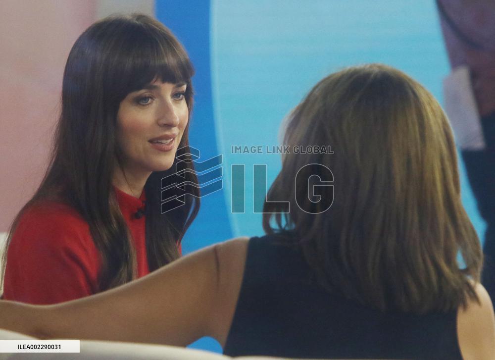 Dakota Johnson On Today Show - NYC