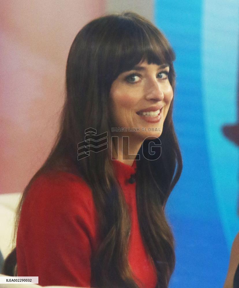Dakota Johnson On Today Show - NYC