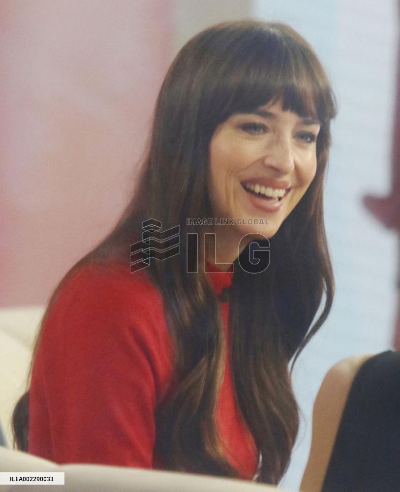Dakota Johnson On Today Show - NYC