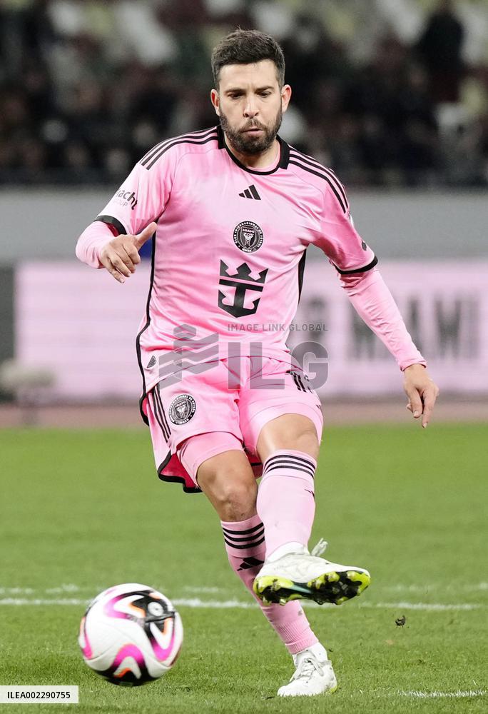Football: Inter Miami vs. Vissel Kobe