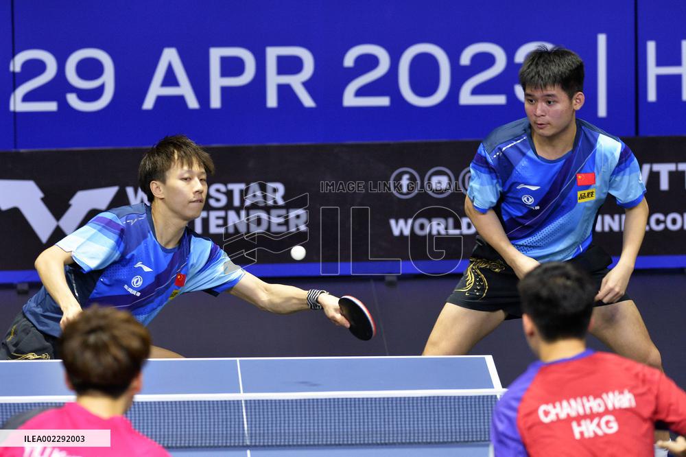 (SP)THAILAND-BANGKOK-TABLE TENNIS-WTT-MEN'S DOUBLES