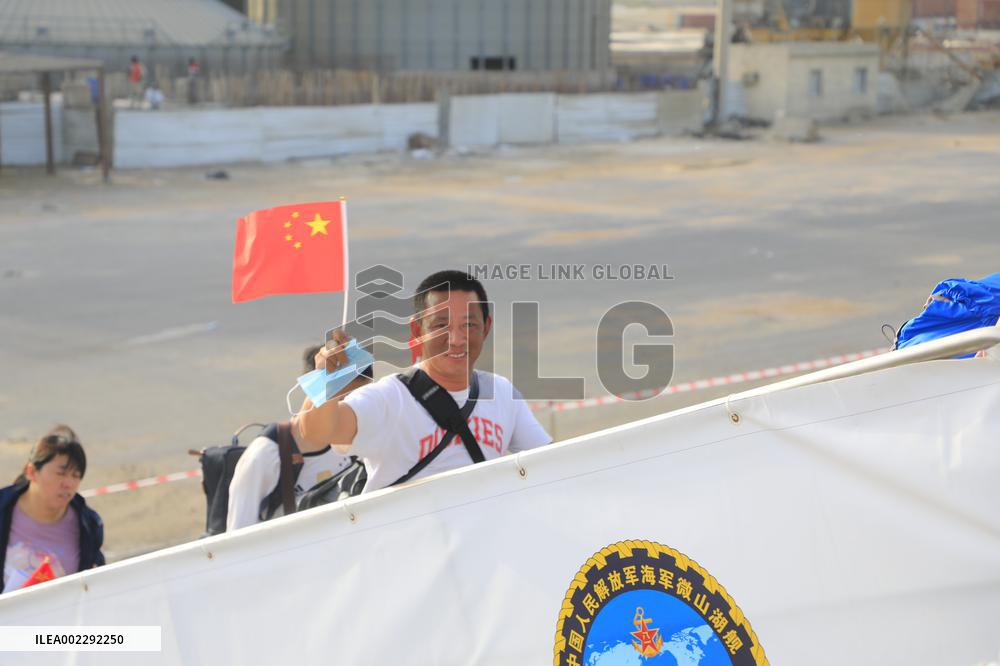 SUDAN-CHINESE VESSELS-PERSONNEL-EVACUATION