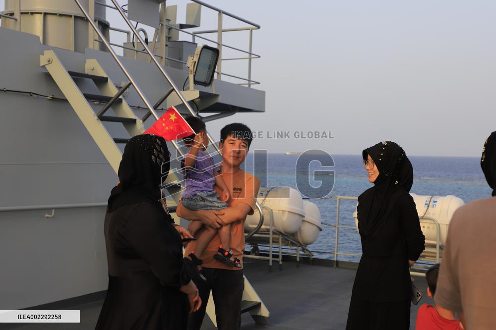 SUDAN-CHINESE VESSELS-PERSONNEL-EVACUATION