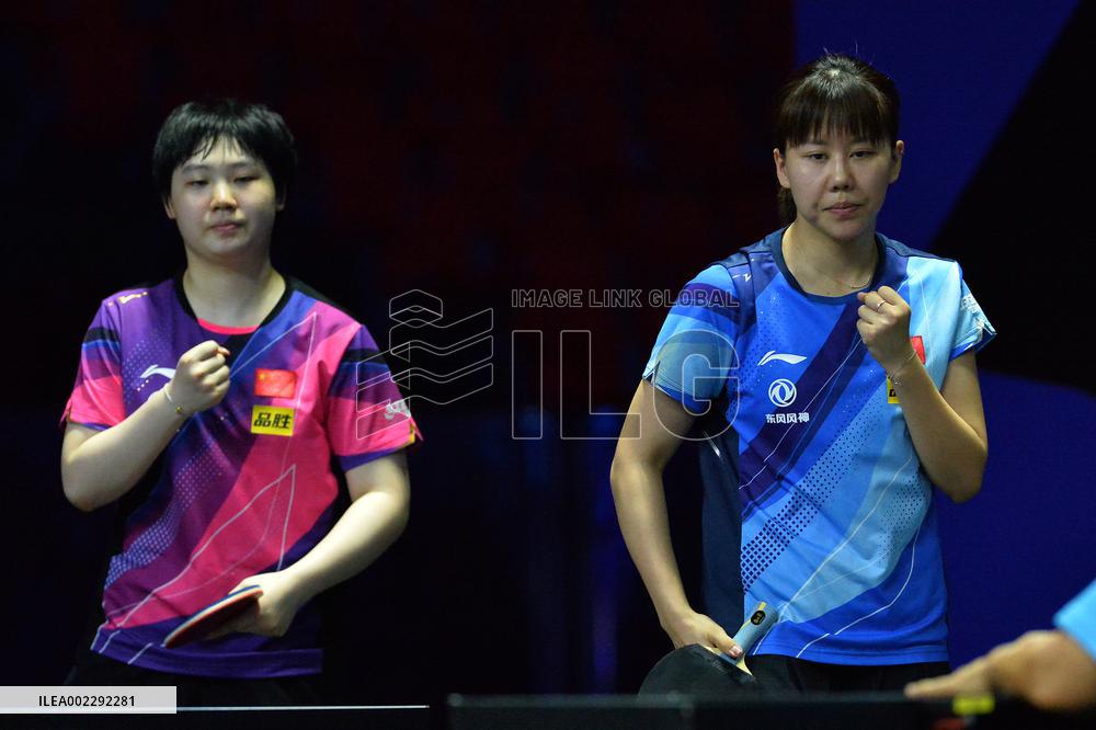 (SP)THAILAND-BANGKOK-TABLE TENNIS-WTT-WOMEN'S DOUBLES