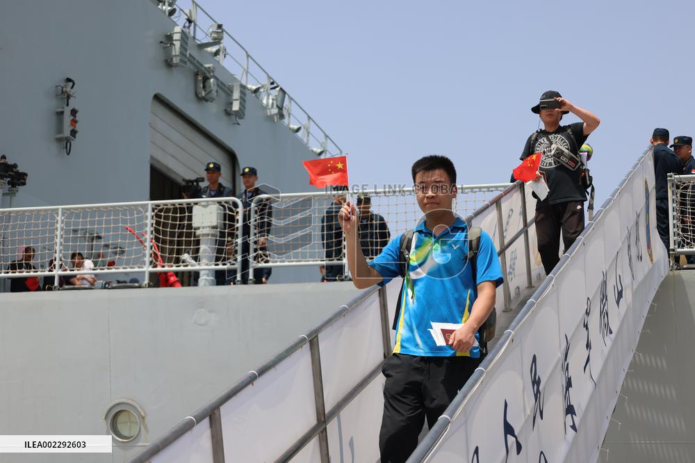 SAUDI ARABIA-JEDDAH-CHINESE VESSELS-SUDAN-EVACUATION-ARRIVAL