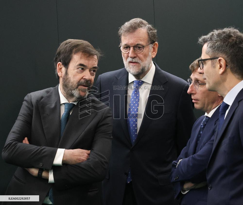 King Felipe At Registrars High School Headquarters Inauguration - Madrid