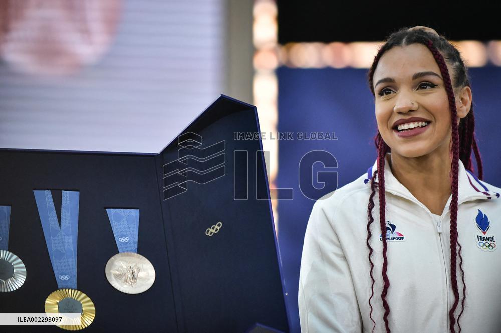 Paris 2024 Olympic Medals Feature Iron From The Eiffel Tower