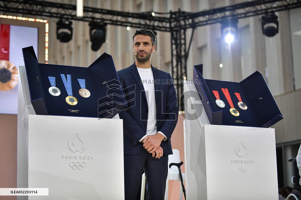 Paris 2024 Olympic Medals Feature Iron From The Eiffel Tower