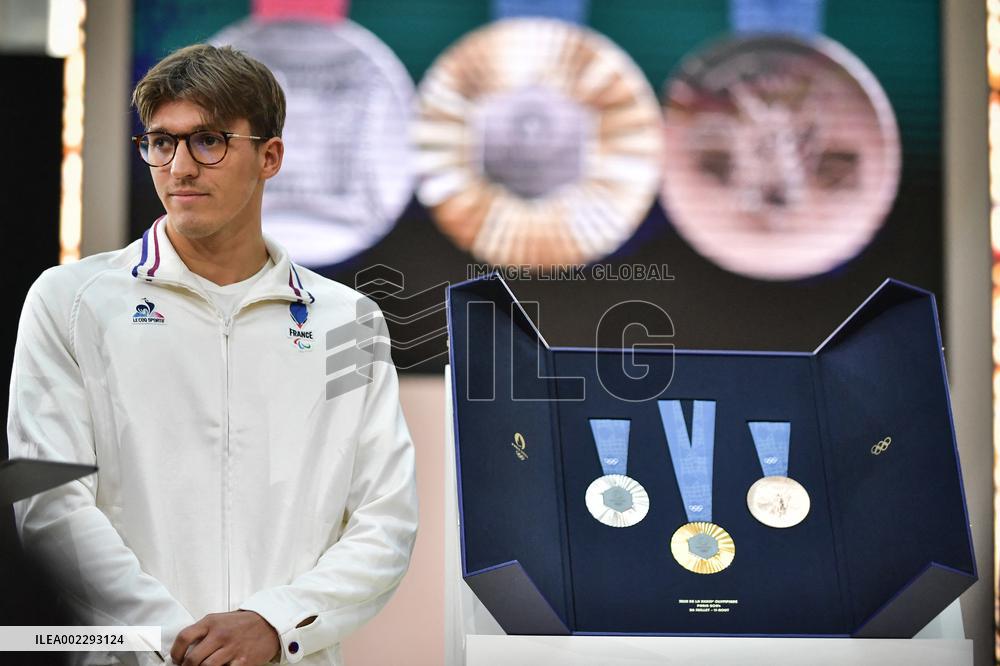 Paris 2024 Olympic Medals Feature Iron From The Eiffel Tower