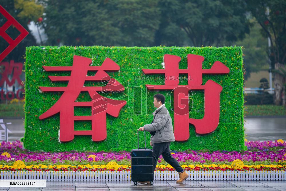 Spring Festival Transport Rush in Chongqing