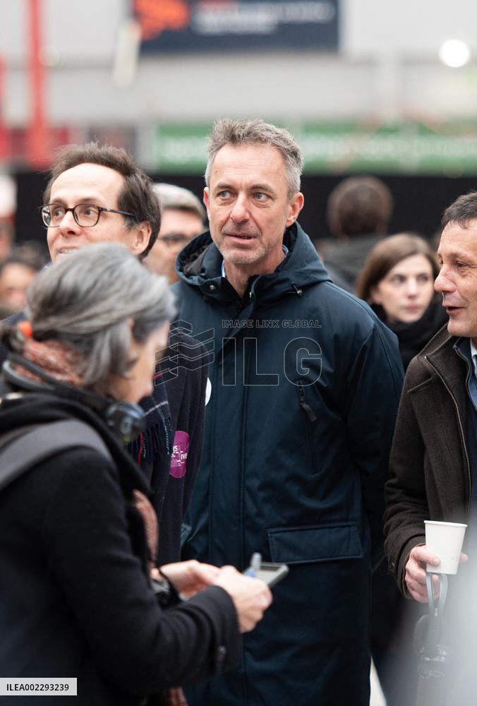 Inauguration Of Grand Hall At Gare D'Austerlitz - Paris