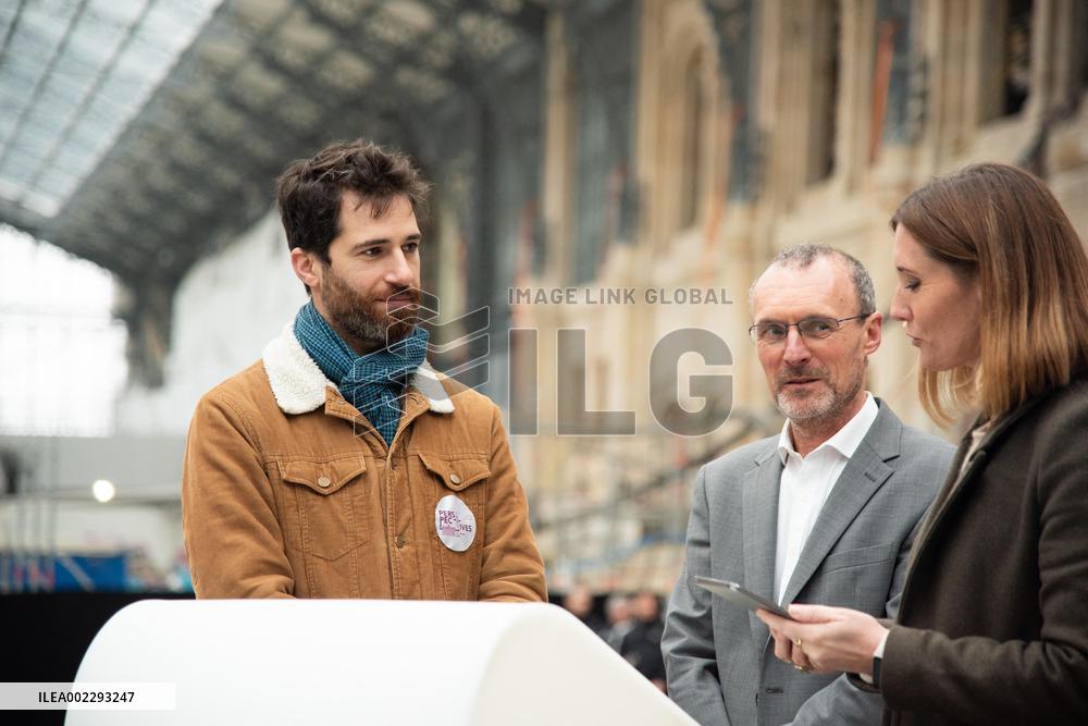 Inauguration Of Grand Hall At Gare D'Austerlitz - Paris