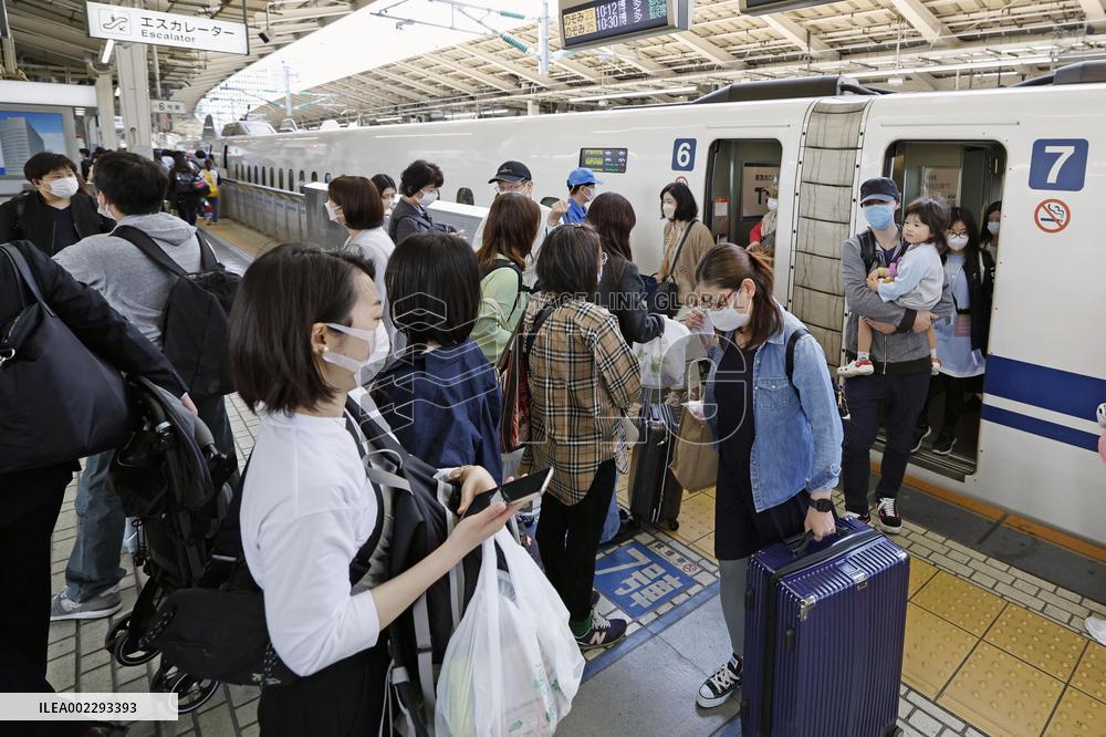 Golden Week begins in Japan
