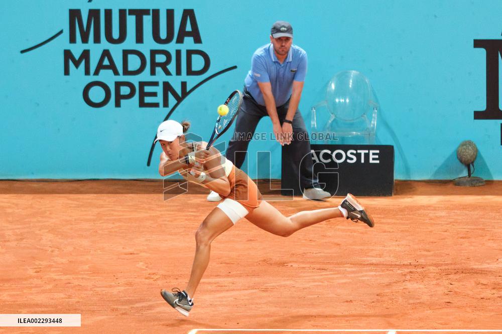 (SP)SPAIN-MADRID-TENNIS-MADRID OPEN-WOMEN'S SINGLES