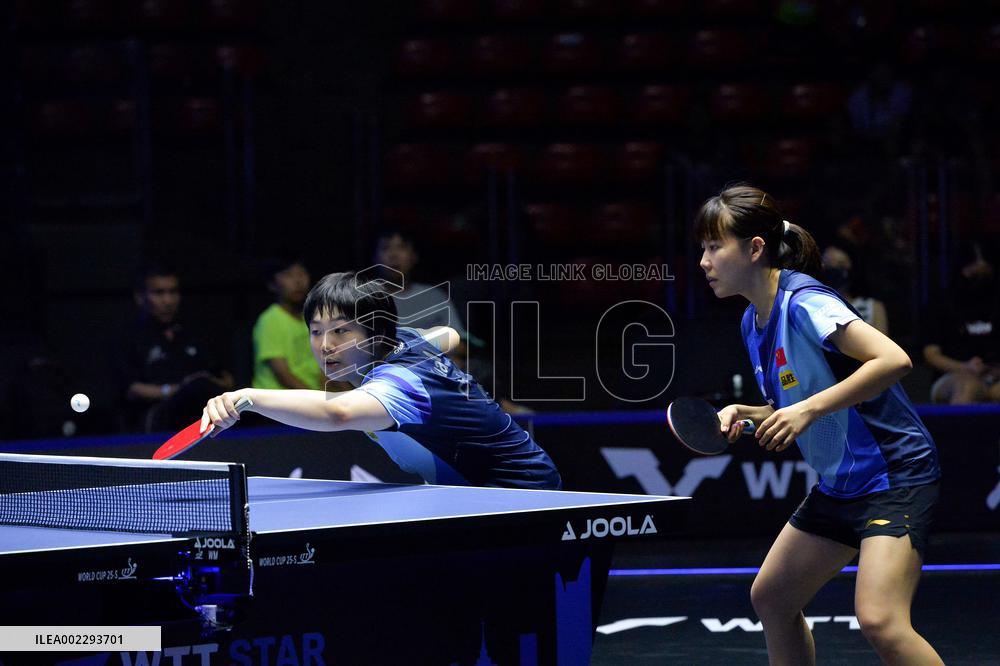 (SP)THAILAND-BANGKOK-TABLE TENNIS-WTT-WOMEN'S DOUBLES