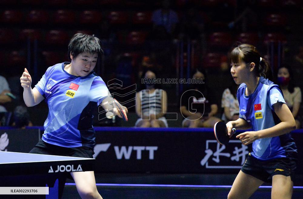(SP)THAILAND-BANGKOK-TABLE TENNIS-WTT-WOMEN'S DOUBLES