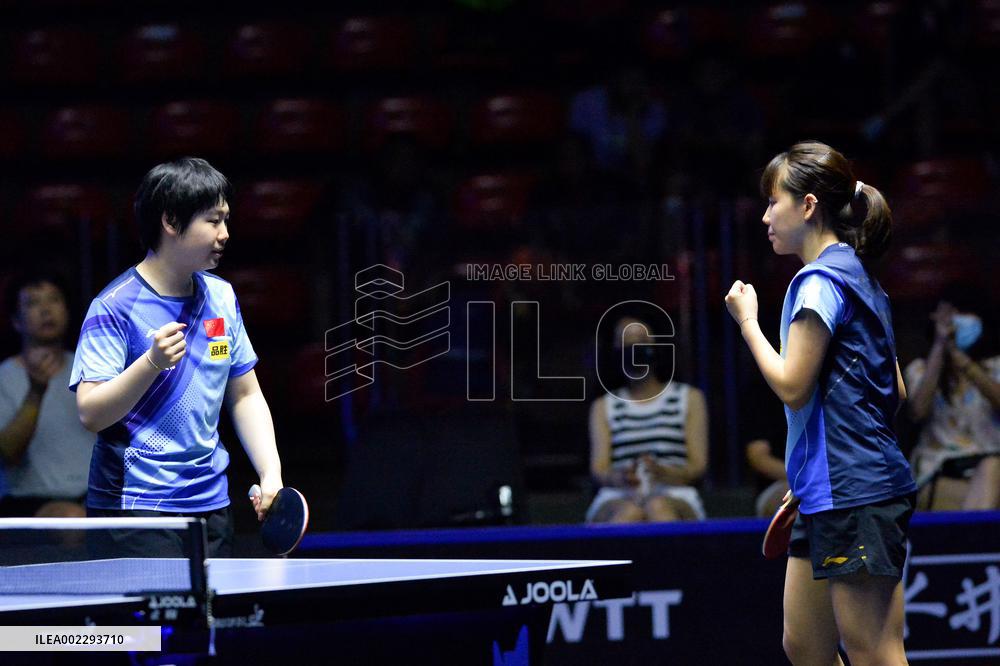 (SP)THAILAND-BANGKOK-TABLE TENNIS-WTT-WOMEN'S DOUBLES