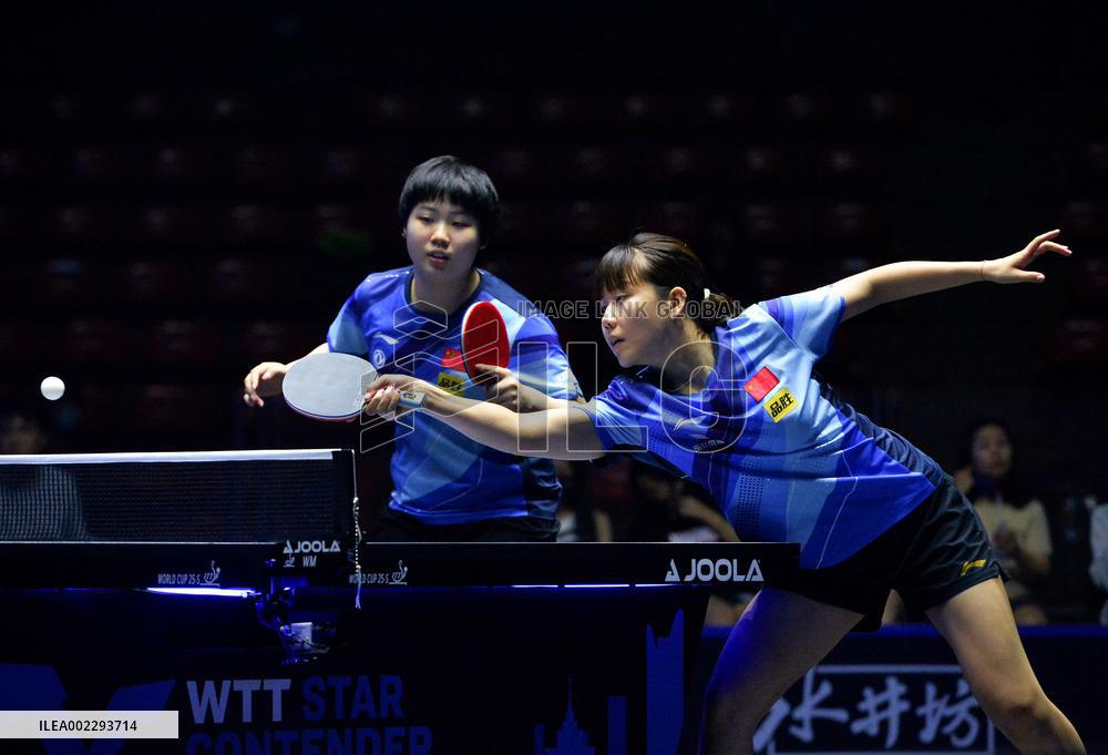 (SP)THAILAND-BANGKOK-TABLE TENNIS-WTT-WOMEN'S DOUBLES