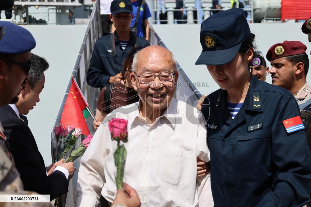 SAUDI ARABIA-JEDDAH-CHINESE NAVAL VESSELS-SUDAN-SECOND EVACUATION