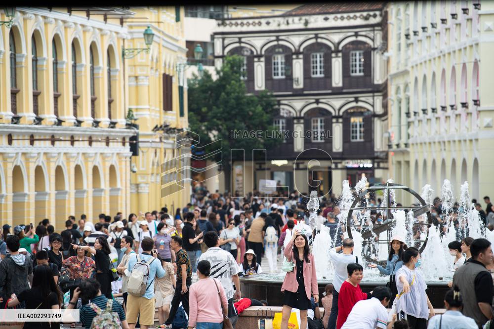 CHINA-MACAO-LABOR DAY-HOLIDAY (CN)
