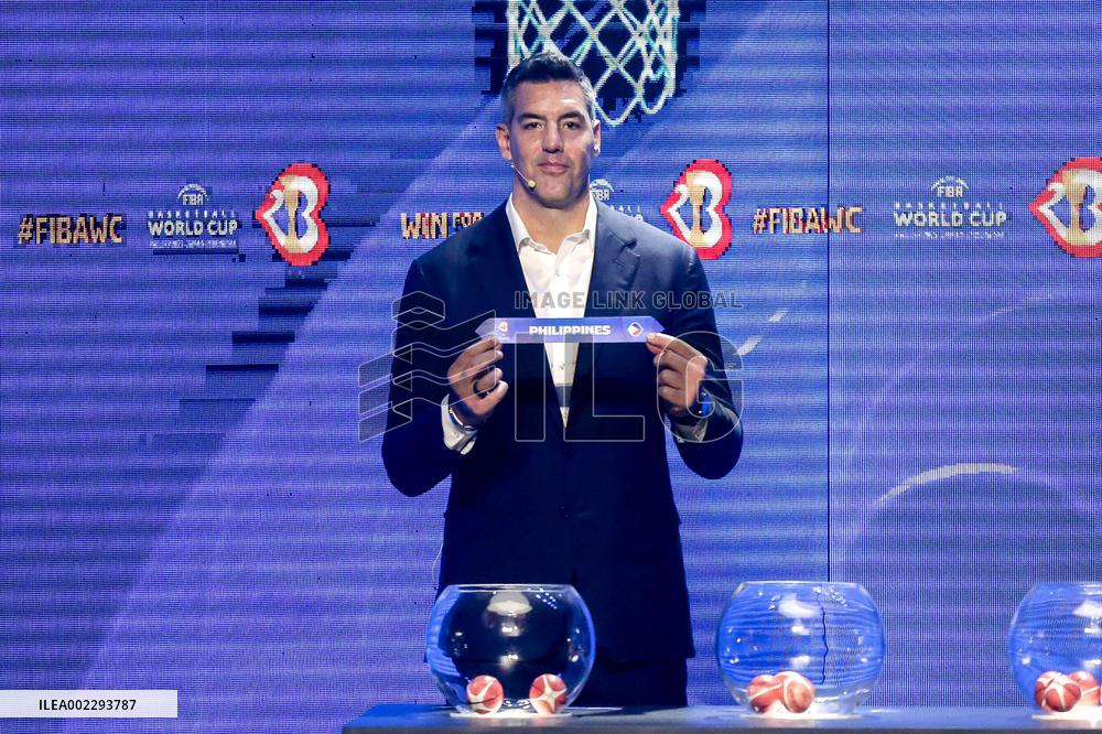 (SP)THE PHILIPPINES-QUEZON-FIBA BASKETBALL WORLD CUP 2023-DRAW