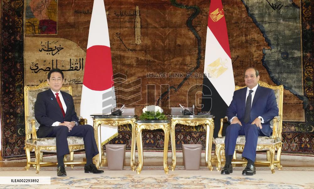 Japan-Egypt summit in Cairo