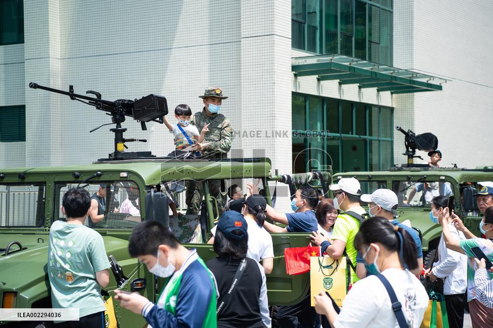 CHINA-MACAO-PLA GARRISON-OPEN DAY (CN)