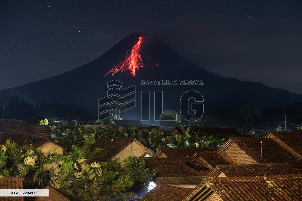INDONESIA-MAGELANG-MOUNT MERAPI-ERUPTION