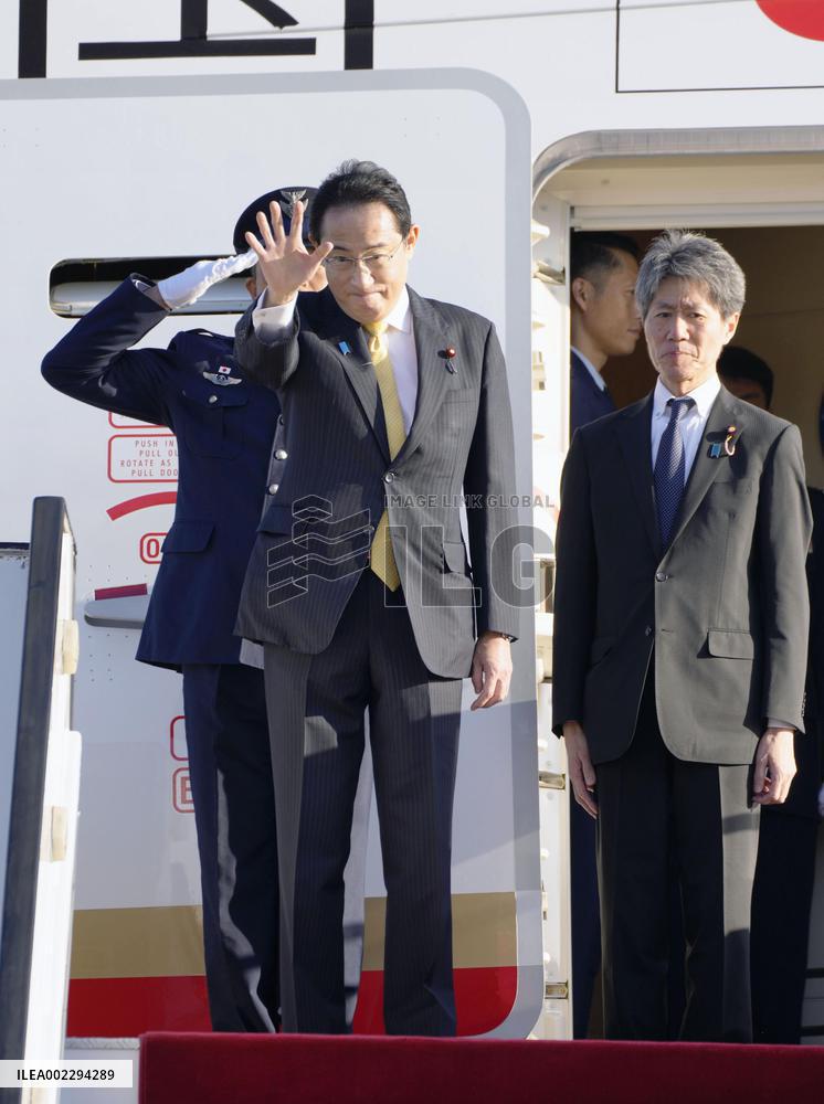 Japan PM Kishida in Egypt