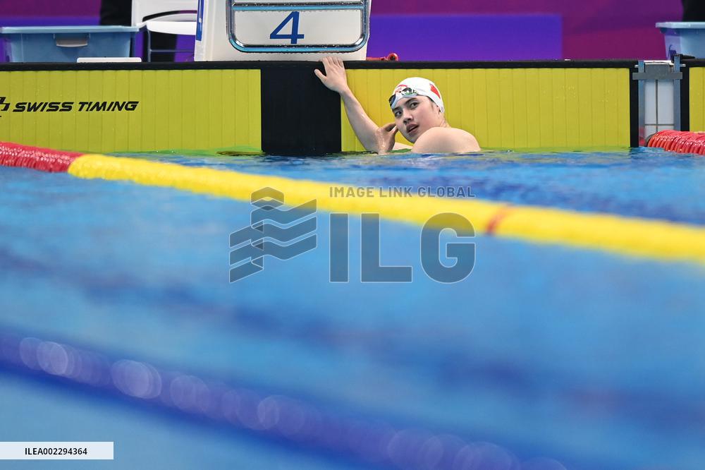 (SP)CHINA-HANGZHOU-SWIMMING-NATIONAL CHAMPIONSHIPS-WOMEN'S 200M BUTTERFLY (CN)