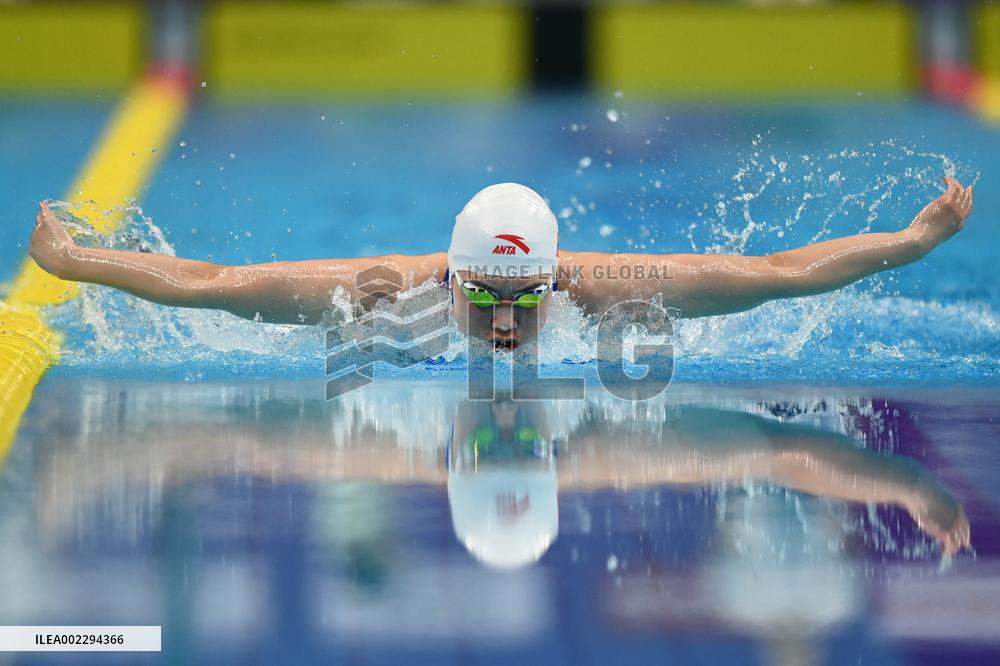 (SP)CHINA-HANGZHOU-SWIMMING-NATIONAL CHAMPIONSHIPS-WOMEN'S 200M BUTTERFLY (CN)