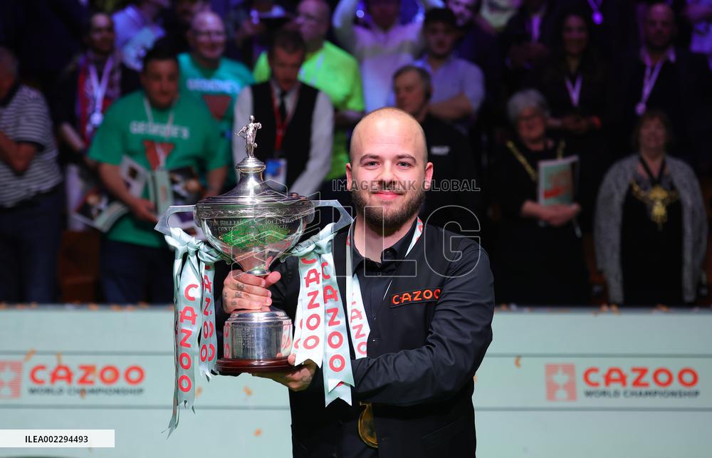 (SP)BRITAIN-SHEFFIELD-SNOOKER-WORLD CHAMPIONSHIP