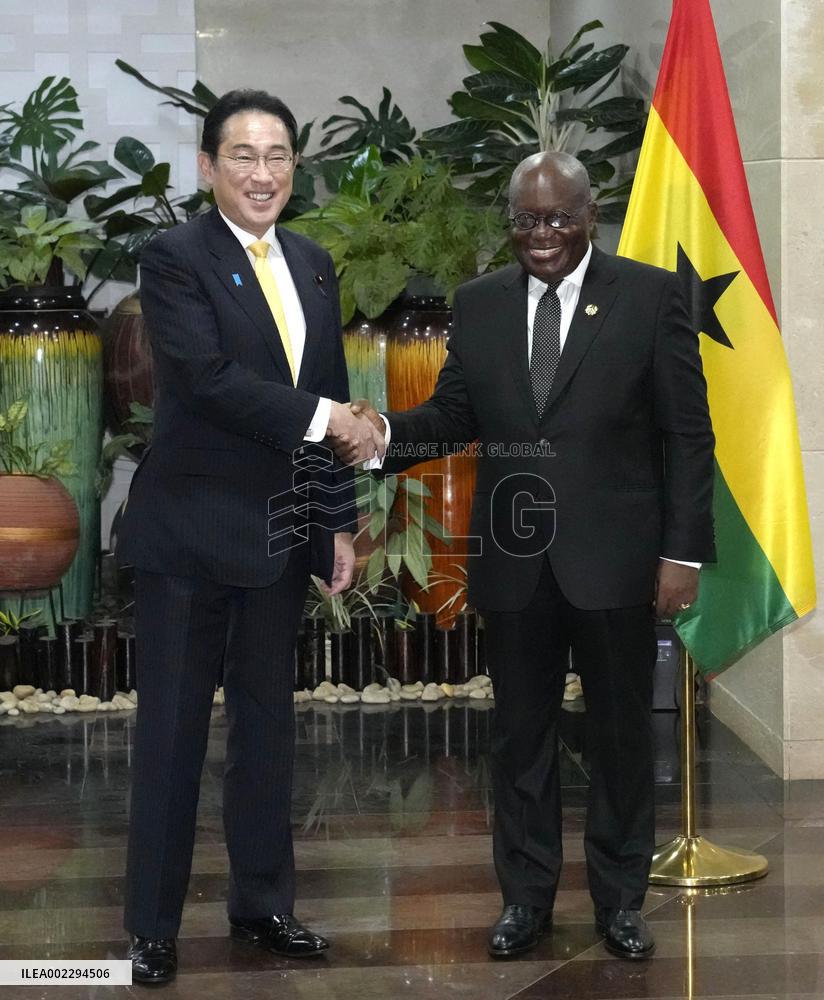 Japan PM Kishida in Ghana