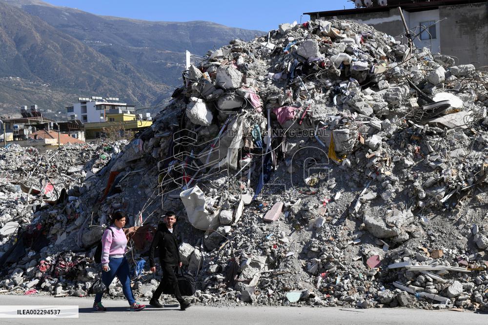TÜRKIYE-ANTAKYA-EARTHQUAKES-RUBBLE-DISPOSAL