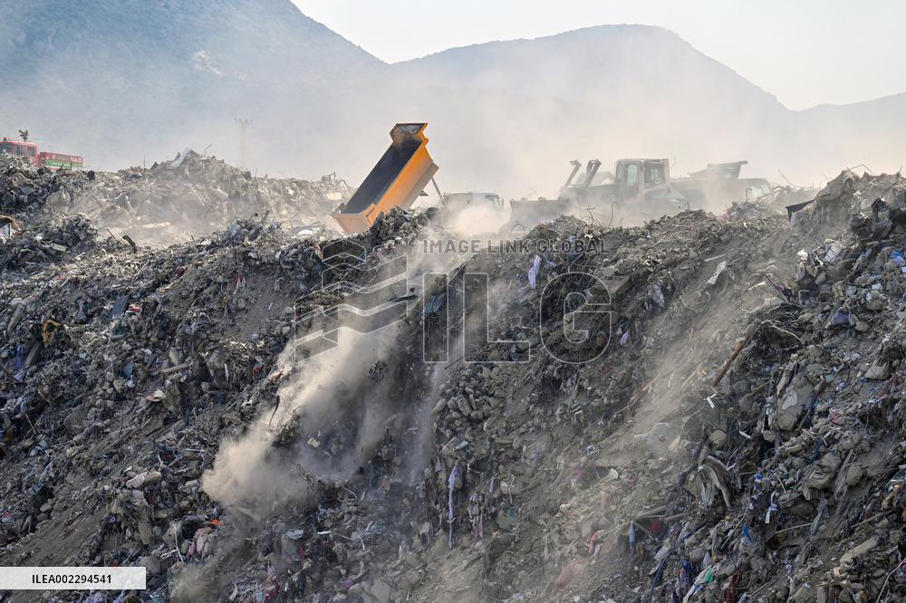 TÜRKIYE-ANTAKYA-EARTHQUAKES-RUBBLE-DISPOSAL
