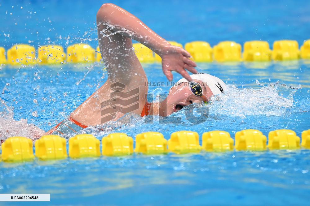 (SP)CHINA-HANGZHOU-SWIMMING-NATIONAL CHAMPIONSHIPS-WOMEN'S 1500M FREESTYLE (CN)