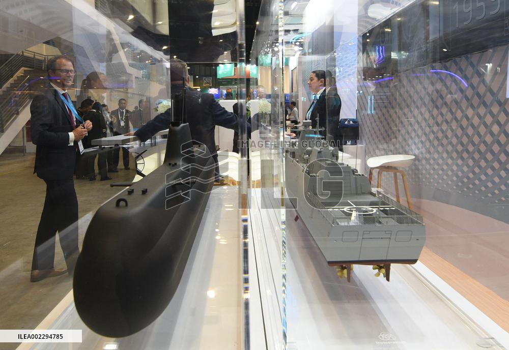 SINGAPORE-INT'L MARITIME DEFENCE EXHIBITION