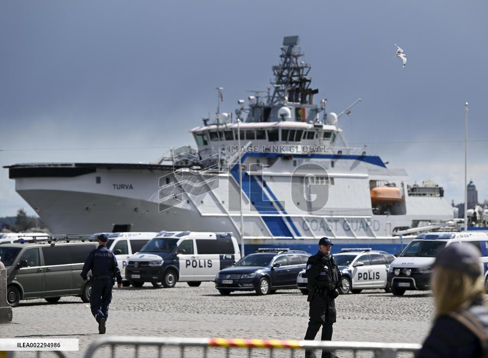 President of Ukraine Volodymyr Zelensky visit in Finland